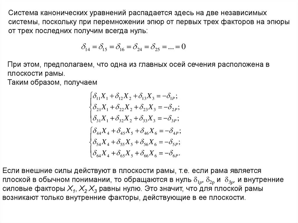 2 распад уравнение. Каноническое уравнение метода сил для один раз неопределимой системы. Каноническое уравнение метода сил. Каноническое уравнение статически неопределимых систем. Метод сил канонические уравнения.