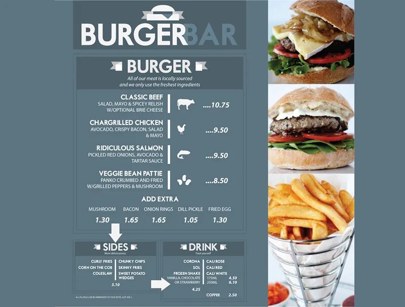Models menu