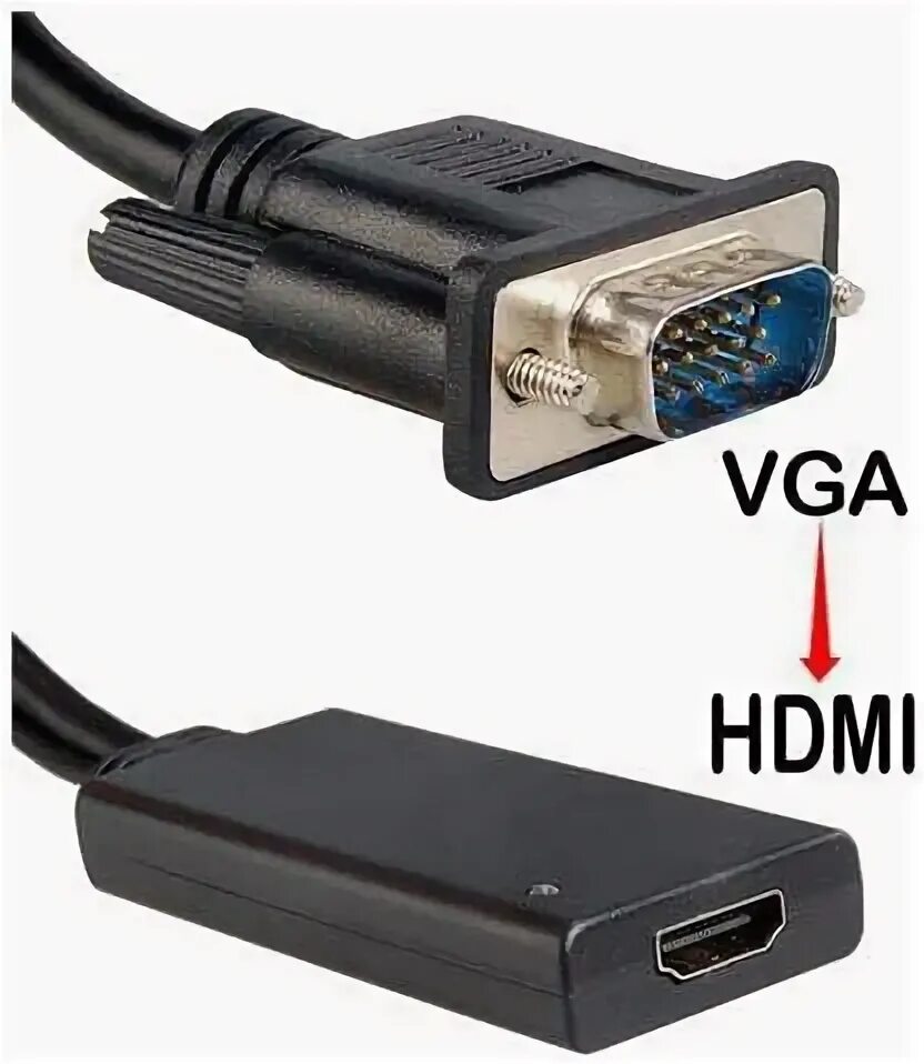 Переходник с ВГА на HDMI. Преобразователь сигнала VGA - HDMI. Переходник HDMI розетка VGA вилка. Переходник с VGA на HDMI для телевизора.