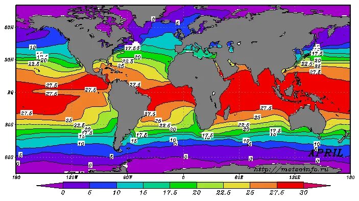 Среднегодовая температура океанов. Температура поверхности океана. Температура поверхности океана карта. Характеристика климата средняя температура поверхностных вод. Средняя температура океанов в градусах.