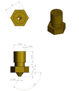 3d принтер диаметр сопла