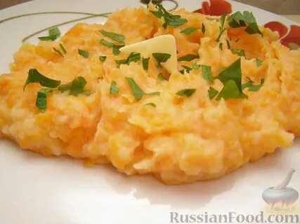 Пюре картофель морковь рецепт