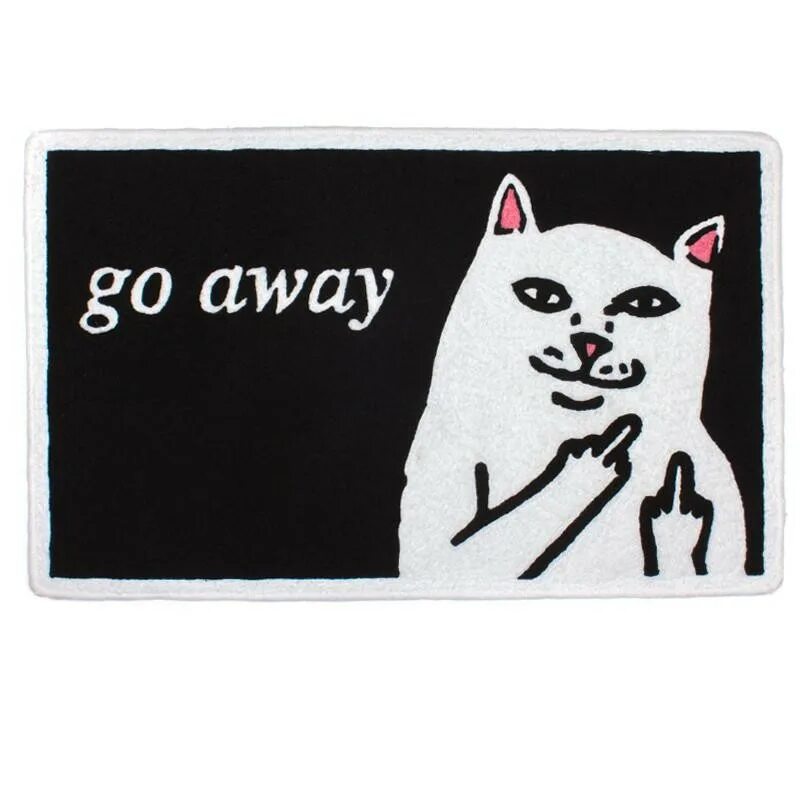 Go away go into. Коврик ripndip go away. коврик go away с котом. коврик rip dip. коврик в прихожую go away.