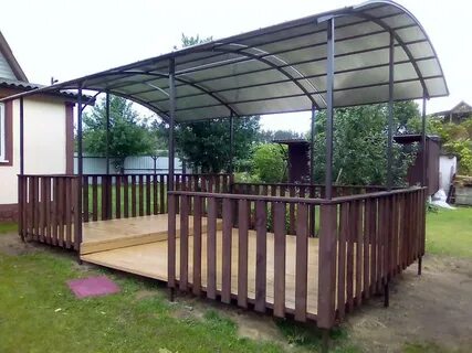 Поликарбонат на металлический каркас