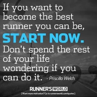 Are you running now