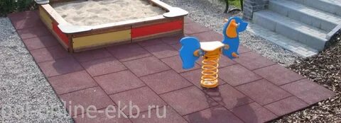 Бордюры на детской площадке
