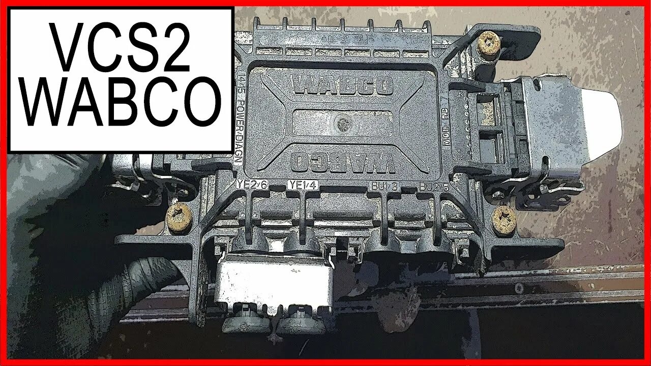Vcs 2. Модулятор прицепа wabco vcs2. модулятор abs wabco прицепа. vcs 2 wabco. блок abs wabco для полуприцепа.