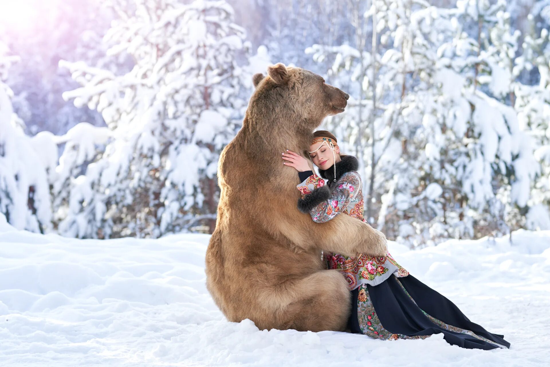 День объятий с медведем