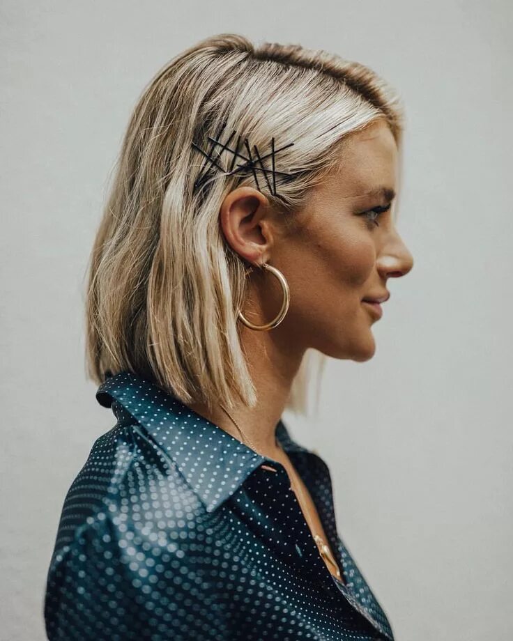Adorable Short hairstyles with Bobby Pins - Liebenswert Kurze Frisuren mit Bobby