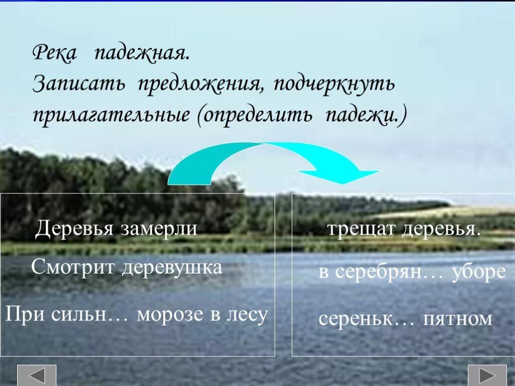 Предложение про реку. Прилагательное к реке. Речка прилагательные. Река прилагательные. Прилагательные к слову река