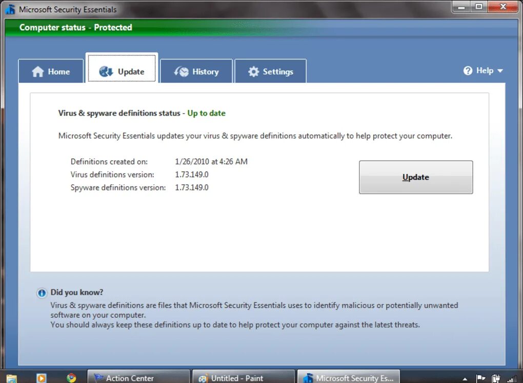 Windows security essentials. Security essentials 2010. microsoft essential. mse. the essential.