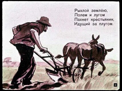 Ходить за плугом