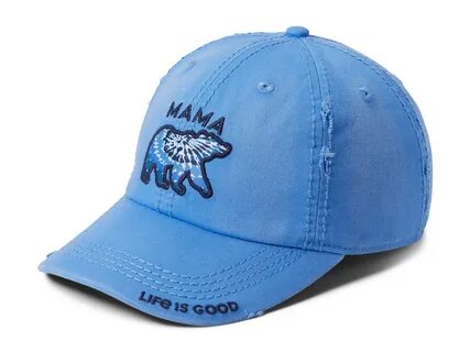 Life is Good Кепка Tie-Dye Mama Bear от холода, выстиранная солнцем 