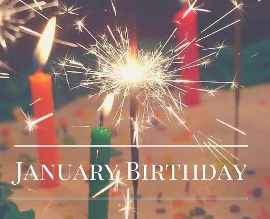 День рождения 9 января. Happy Birthday January. С днем рождения в январе. Happy Birthday в январе картинки. С днем рождения 4 января.