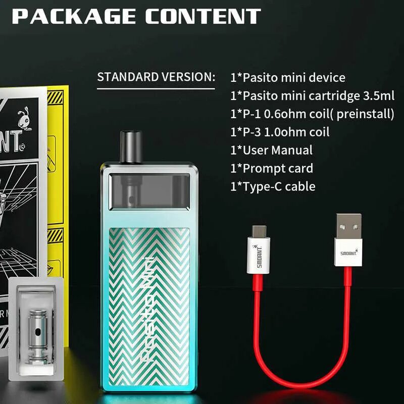 Smoant Pasito Mini Pod Kit KalyanKarat