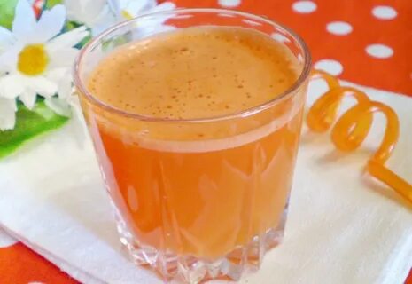 Кисель из ягод сок из моркови