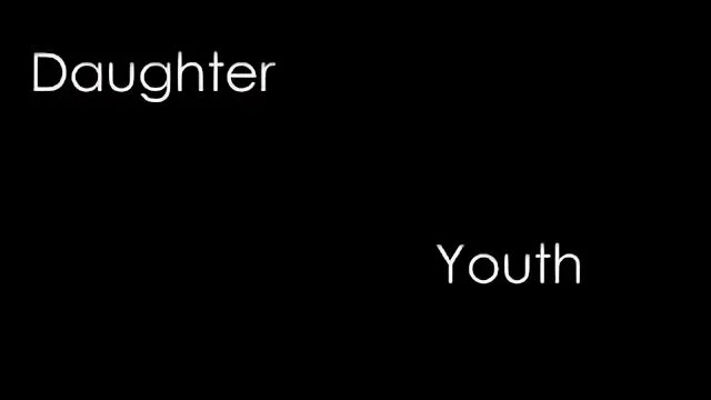 Daughter Youth Single. Youth daughter перевод песни на русский. Слово daughter