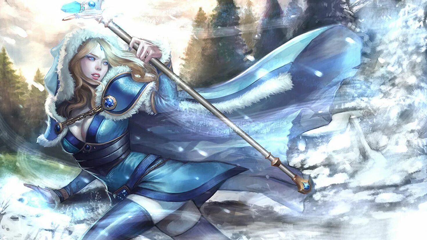 Crystal Maiden Dota 2. Дота Crystal Maiden. Кристал мейден дота 2 персонаж. Кристал мейден дота арт.