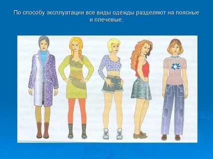 Вид одежды по способу эксплуатации