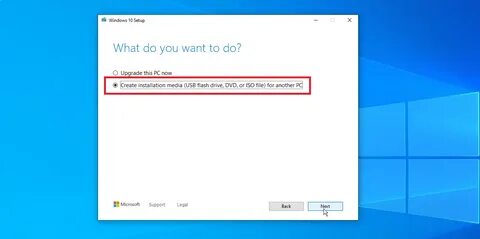 Win setup from usb windows