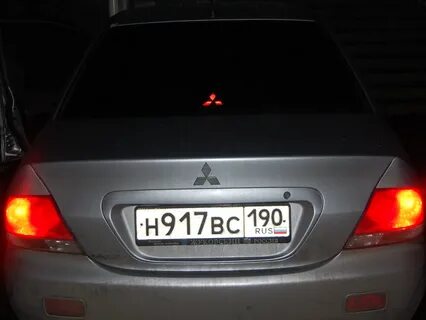 Задние стоп сигналы лансер 9