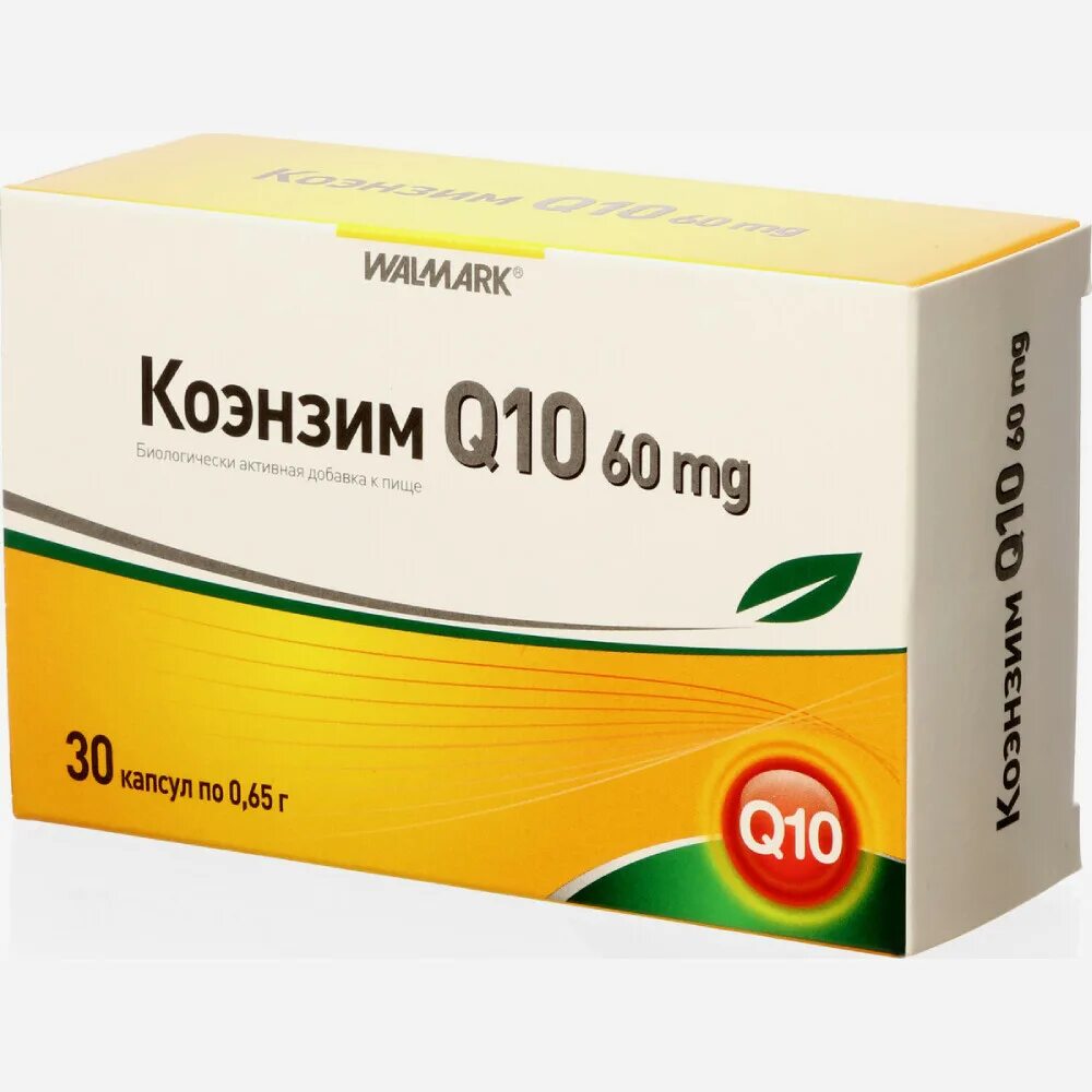 Коэнзим q10 эвалар 100мг 60 капсул