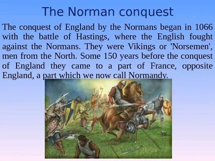 Norman conquest
