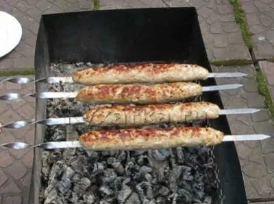 Кебаб из свинины на мангале рецепт