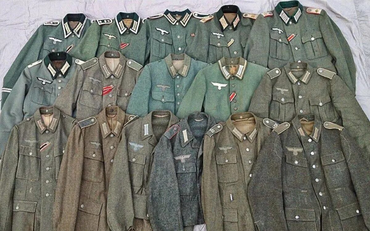 Зимняя форма вермахта 1941-1945. Фельдграу Вермахт. Летняя форма вермахта 1941.