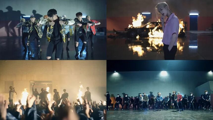 Клип бтс новая. BTS Fire MV. БТС фаер клип. Jin в клипе BTS Fire. БТС съёмки Fire.