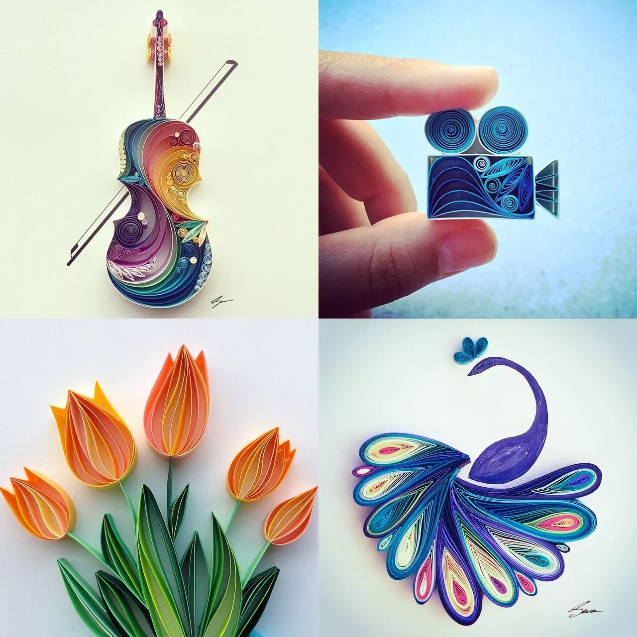 Как сделать поделку для начинающих. Квиллинг claire choi. quilling paper для начинающих. необычный квиллинг. квиллинг фигурки.