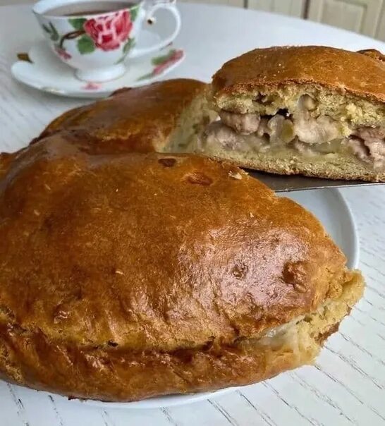 Курники в духовке на сметане