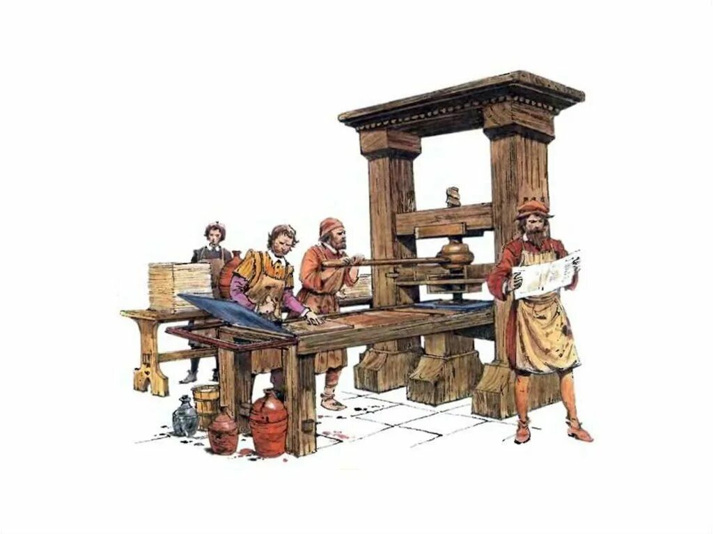 Когда появилось книгопечатание кто его изобретатель. Иоганн Гутенберг первый печатный станок. Печатный станок Гуттенберга (XV В.). Гутенберг книгопечатание. Станок Гутенберга.