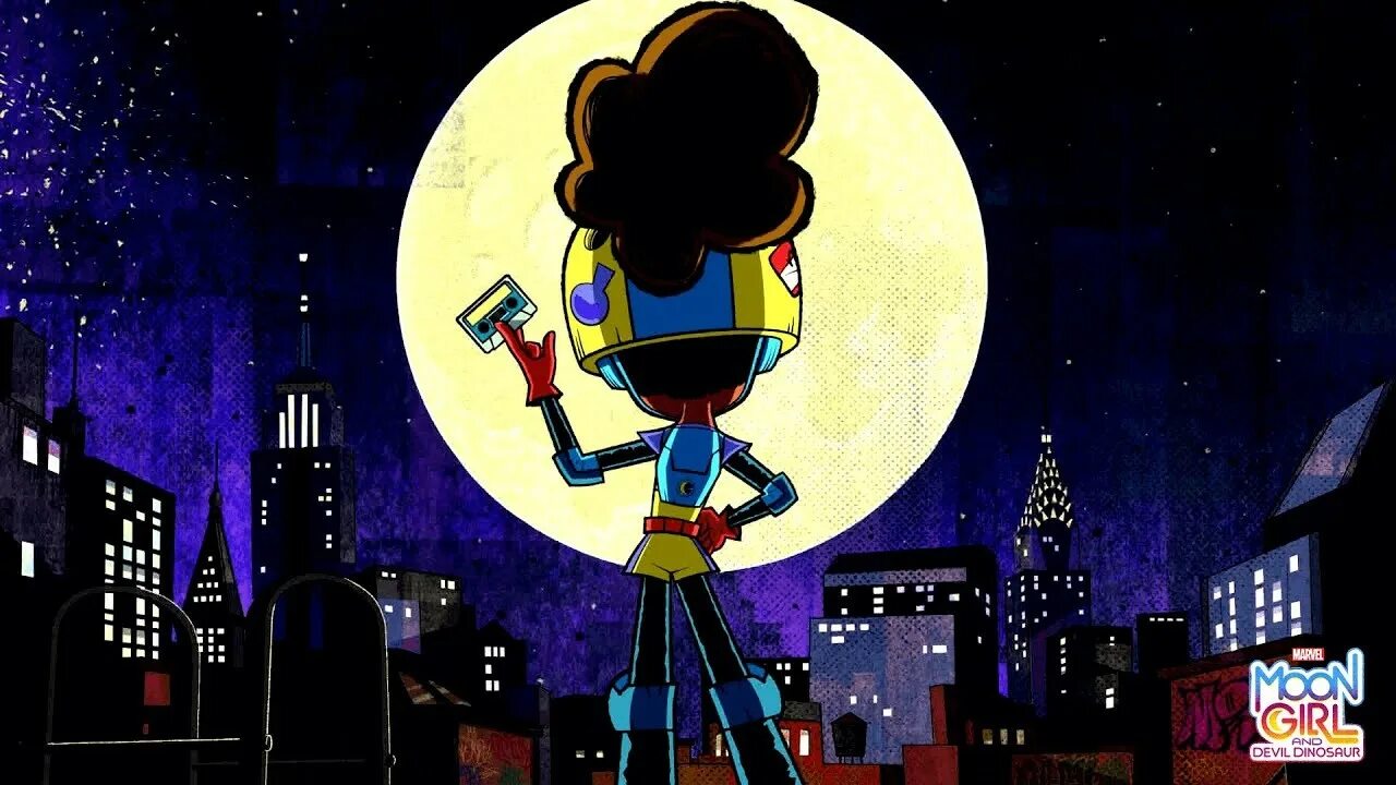 Лунная девочка 2025. Moon girl and devil dinosaur мультсериал. лунная девочка и динодьявол мультсериал с 2025. лунелла лафайетт. лунная девочка marvel.