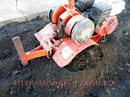 Почему мотоблок зарывается