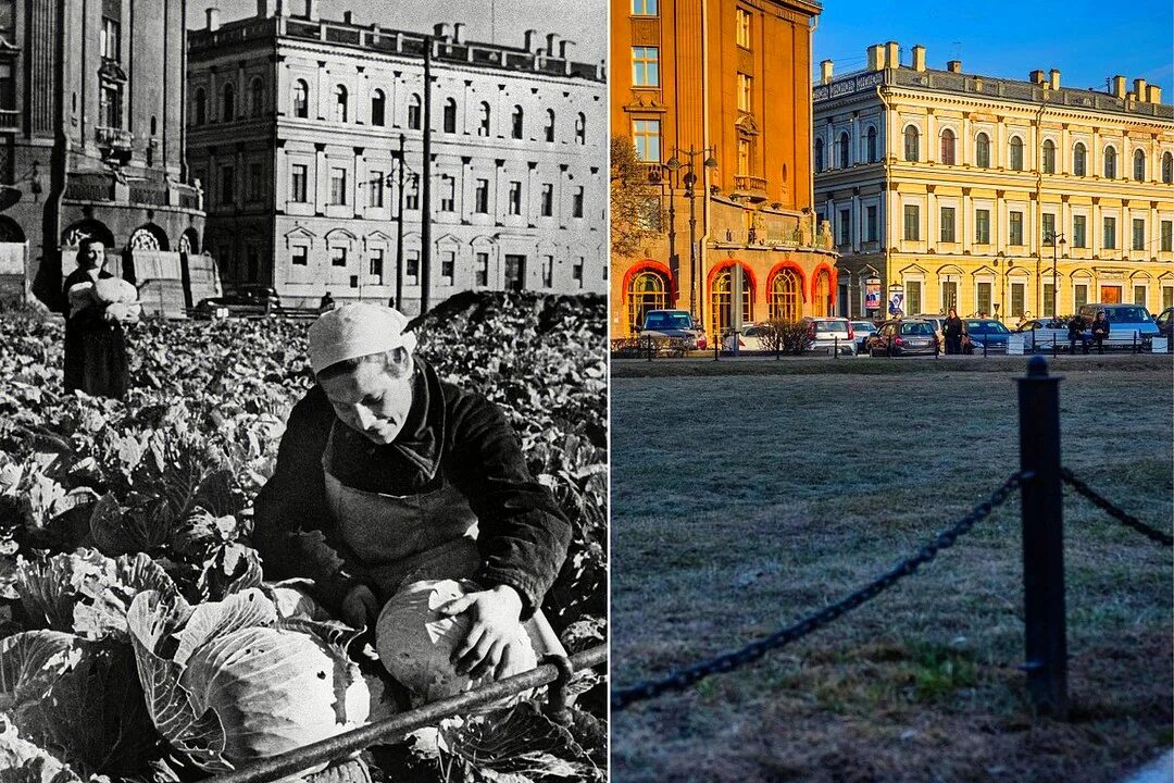 Во время войны и потом. Санкт Петербург в блокаду и сейчас. Блокада Ленинграда площадь у Исаакиевского собора. Ленинград город после войны. Санкт Петербург после блокады.