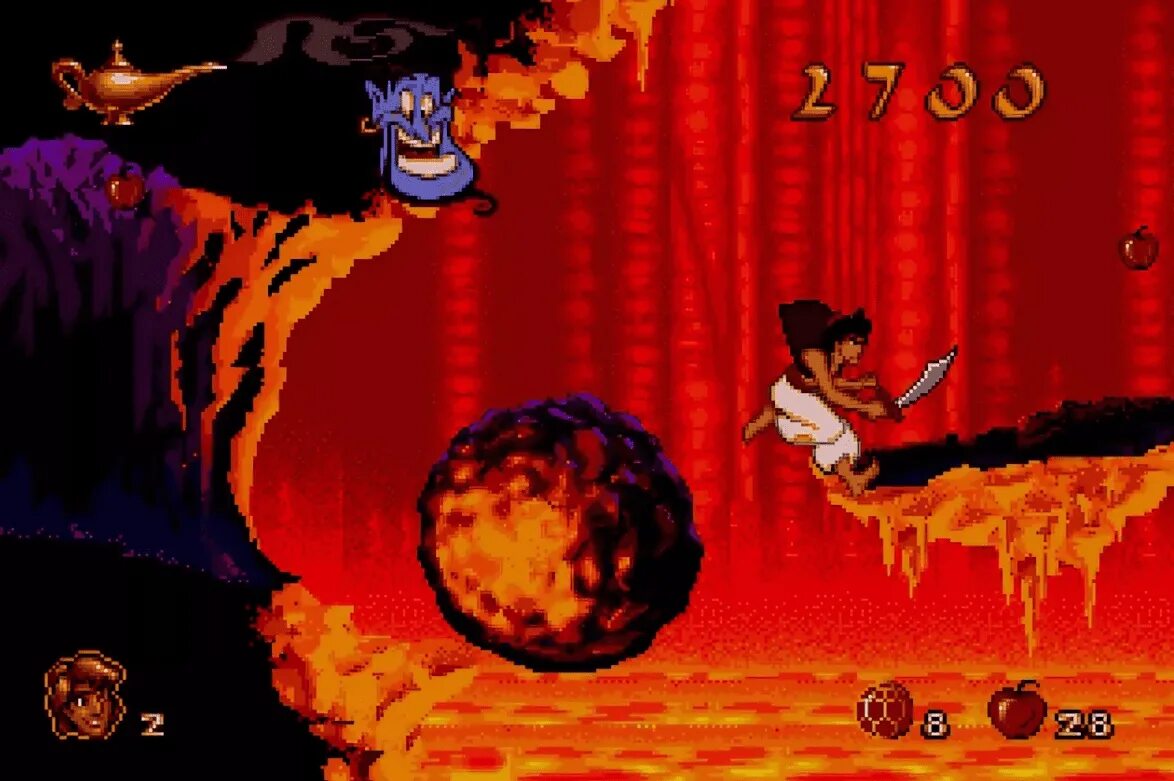 Disney's Aladdin сега. Алладин 2 игра сега. Disney's Aladdin" (1993.