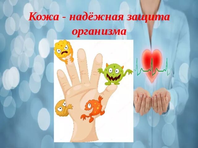 Презентация по окружающему миру в 3 классе "Кожа-надёжный защитник организма", Ш