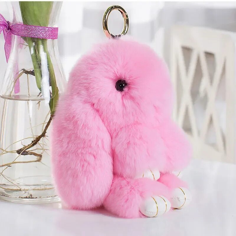 Fur Keychain зайчик. Пушистый зайчик. Мягкие кролики брелки. Брелок мягкий кролик. Игрушки для девушек купить