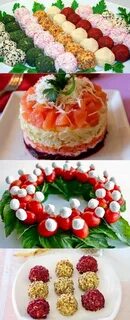 Красивые закуски на новый год