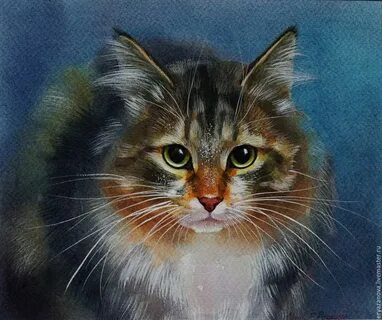 Painted cat