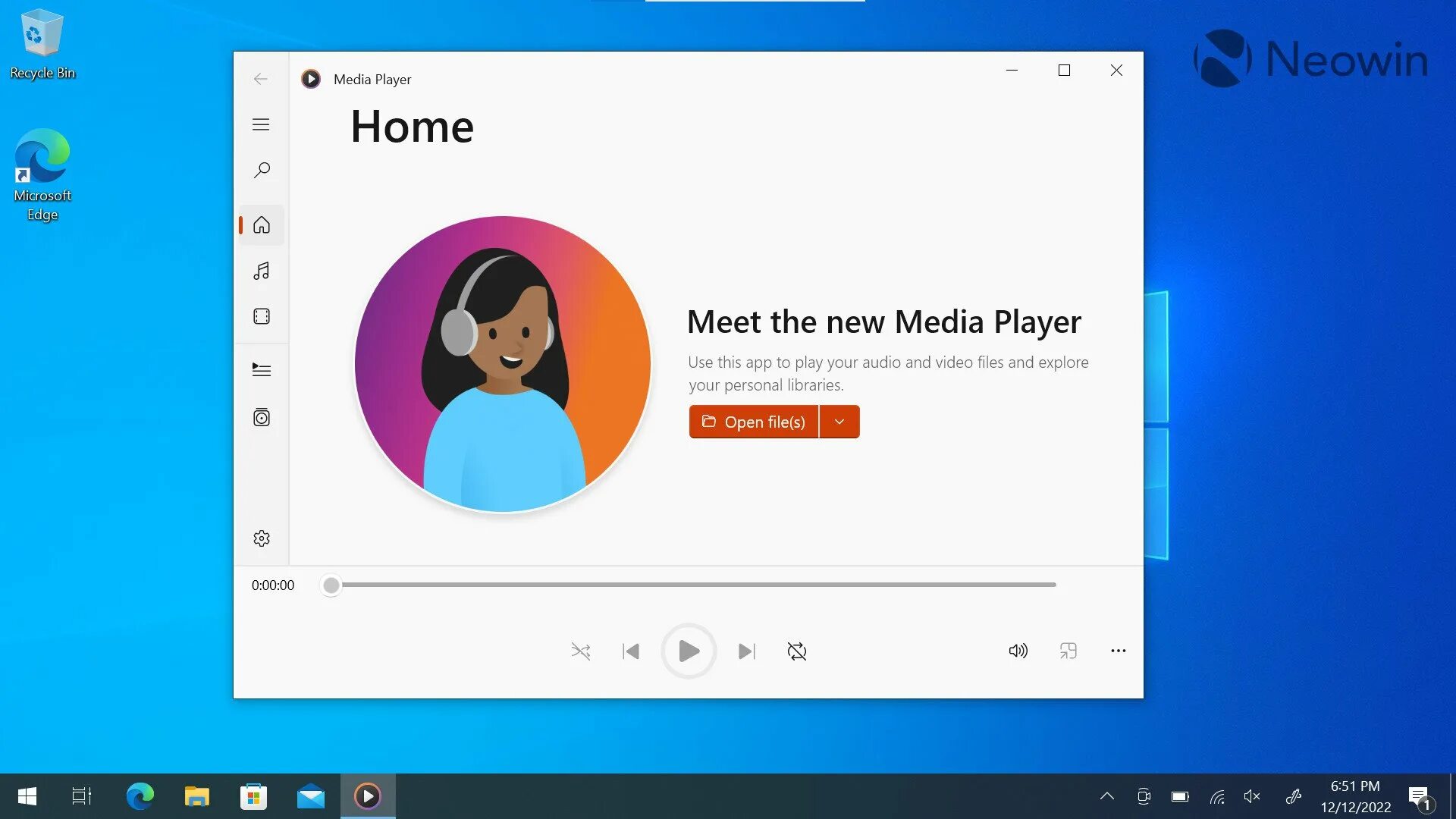 Новый windows player. Проигрыватель windows media. виндовс 10. плеер для виндовс 10. виндовс 11.