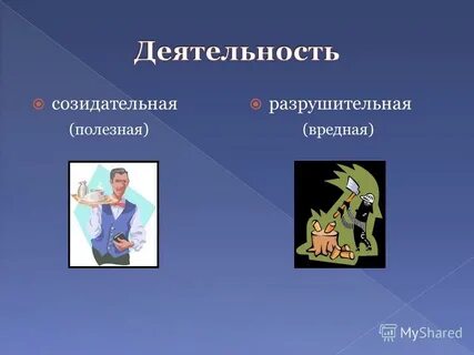 Созидательный труд в жизни человека