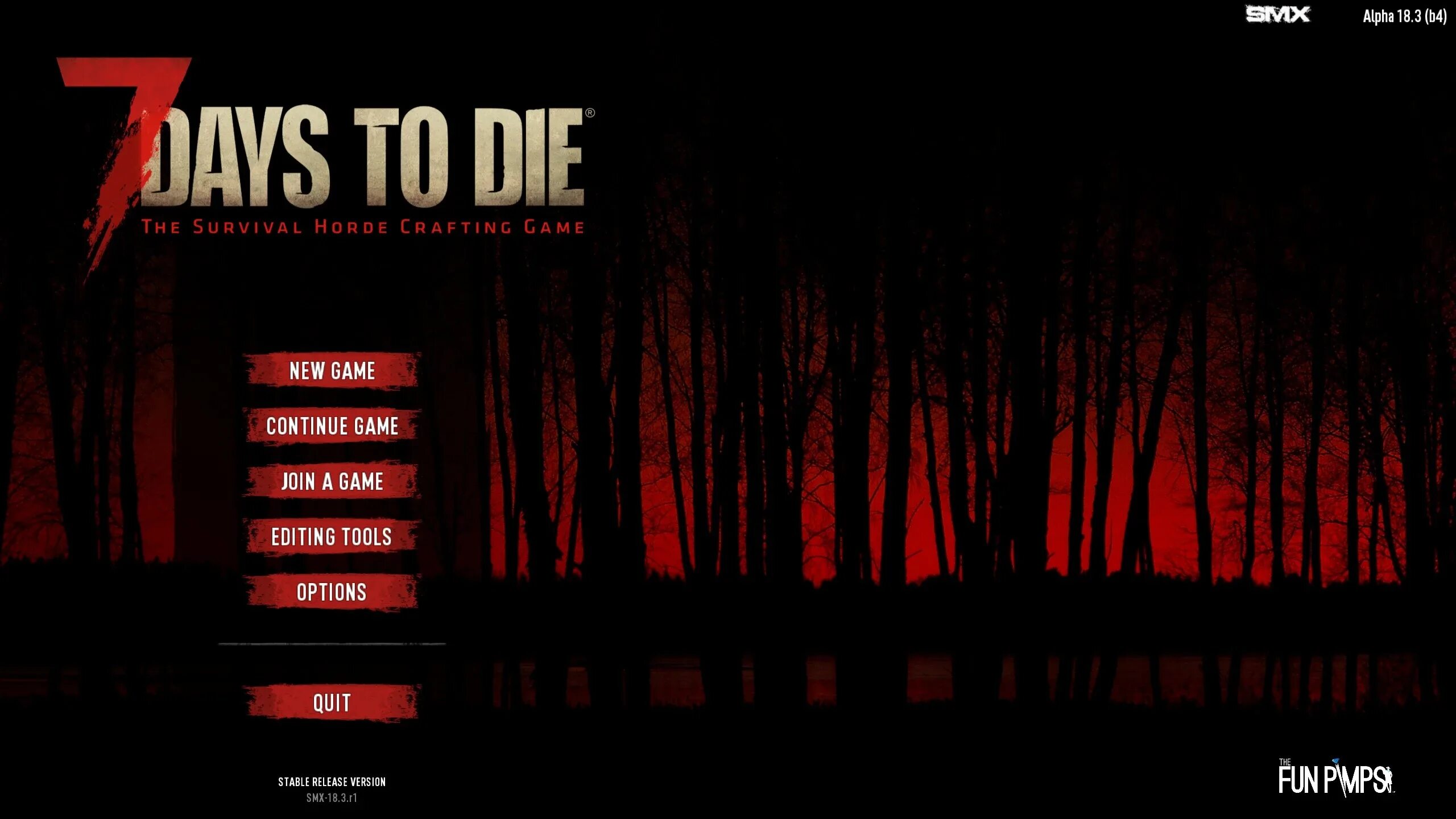 7 days to menu. Меню игры. 7 days to die. игровое меню. хоррор главное меню.