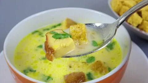 Рецепт супа с сыром сливочным