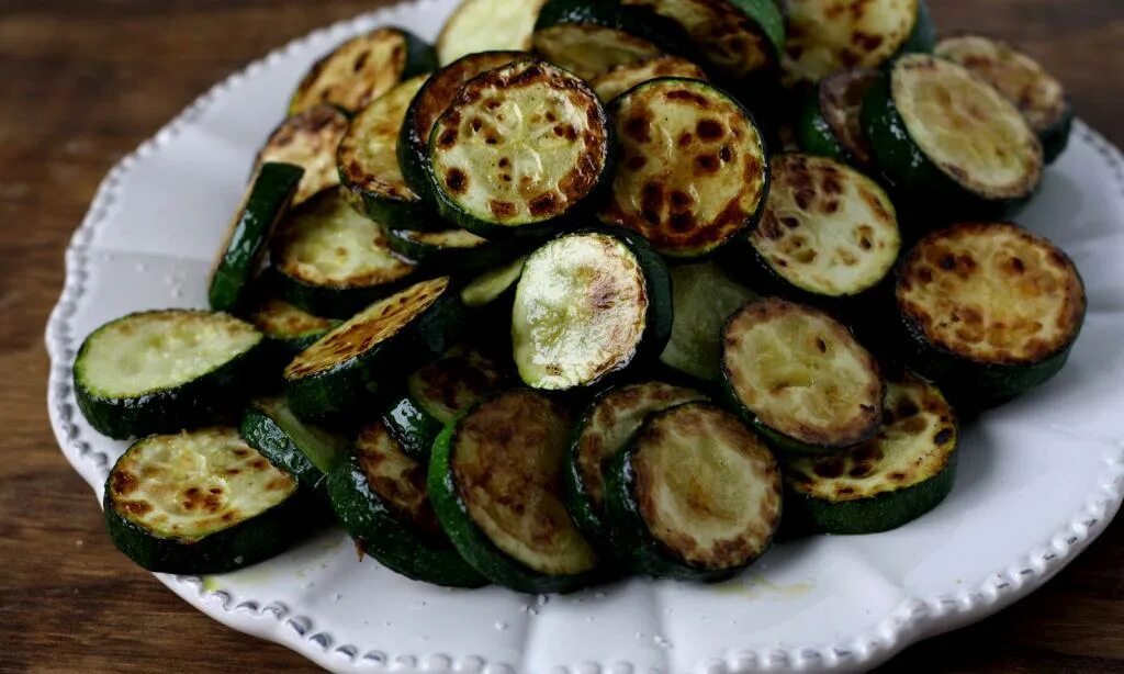 Рецепт кабачков кусочками