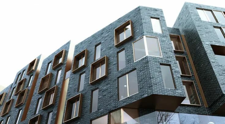 Отделка фасадов многоэтажных домов варианты новые технологии Gallery of Block 32 / Tectoniques 9 Facade architecture, Facade design, Reside