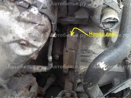 Ниссан альмера классик где находится номер двигателя