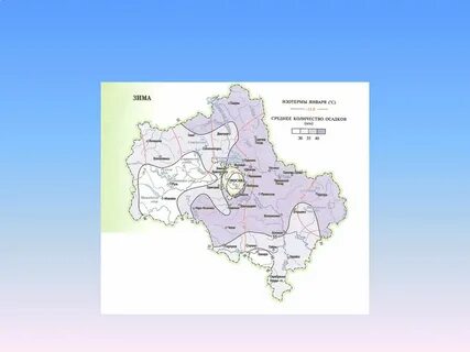 Климат подмосковья