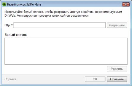 Белый список номеров